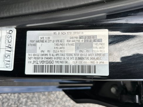 Used 2021 MAZDA MAZDA6 Touring image 34