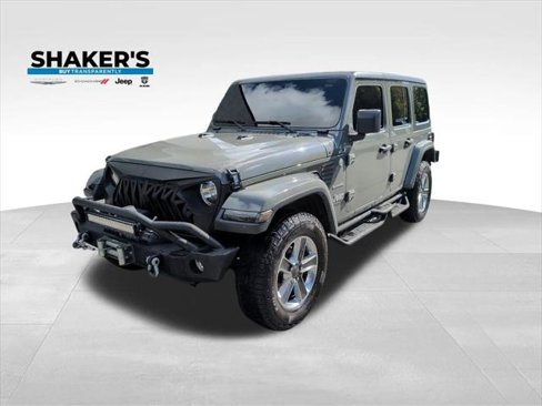Certified 2020 Jeep Wrangler Unlimited Sahara image 1