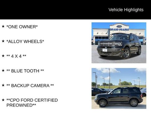Certified 2023 Ford Bronco Sport Big Bend w/ Convenience Package image 4