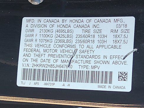 Used 2018 Honda CR-V EX-L image 27