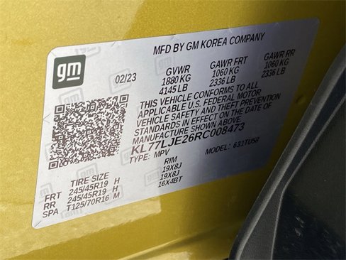 Used 2024 Chevrolet Trax RS w/ Sunroof Package image 40