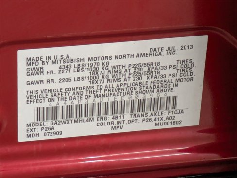Used 2014 Mitsubishi Outlander Sport ES image 32