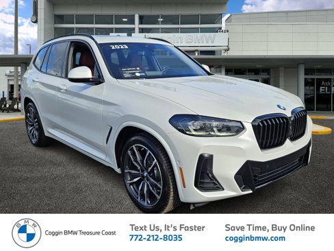 Certified 2023 BMW X3 sDrive30i w/ M Sport Package image 1