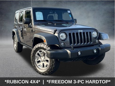 Used 2017 Jeep Wrangler Unlimited Rubicon w/ Max Tow Package image 1