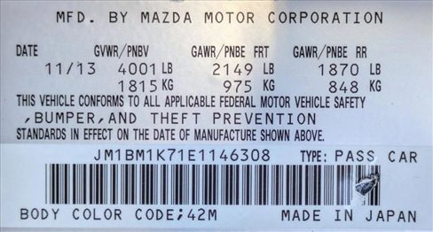 Used 2014 MAZDA MAZDA3 i Sport image 26
