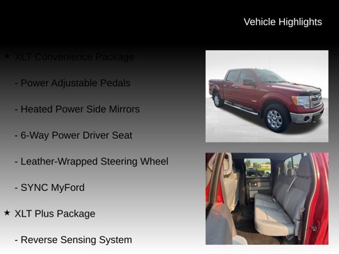 Used 2014 Ford F150 XLT w/ Equipment Group 302A Luxury image 12