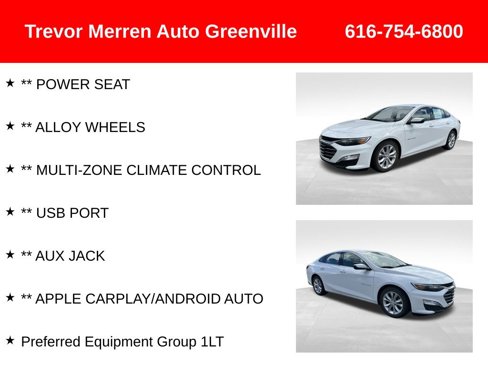 Used 2023 Chevrolet Malibu LT w/ Driver Confidence Package image 13