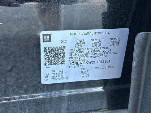 Used 2020 Chevrolet Traverse LT image 37