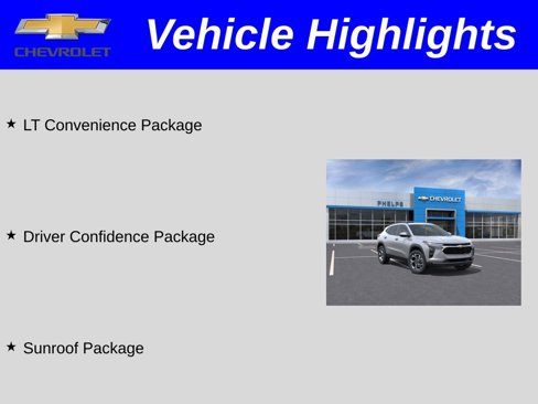 New 2025 Chevrolet Trax LT w/ Sunroof Package image 2