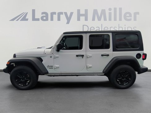 Used 2021 Jeep Wrangler Unlimited Sport image 2