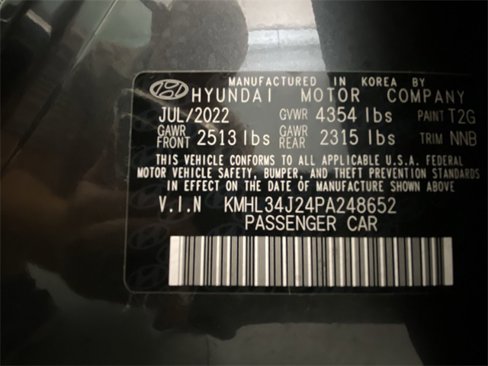Used 2023 Hyundai Sonata Limited w/ Cargo Package image 28