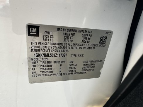 Used 2018 GMC Acadia SLT image 46