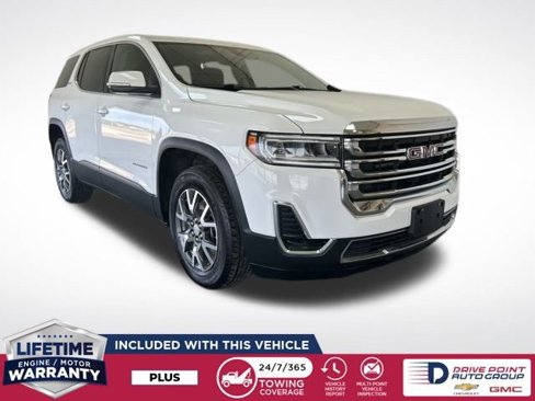 Used 2021 GMC Acadia SLE w/ LPO, Floor Liner Package image 1