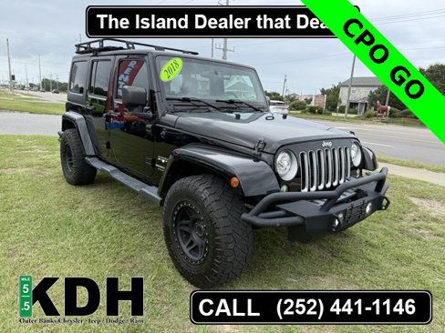 Certified 2018 Jeep Wrangler Unlimited Sahara image 1