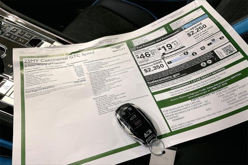 New 2025 Bentley Continental GT Speed image 33