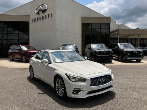 Certified 2022 INFINITI Q50 Luxe image 1