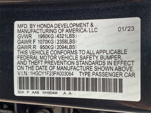 Used 2023 Honda Accord LX image 36