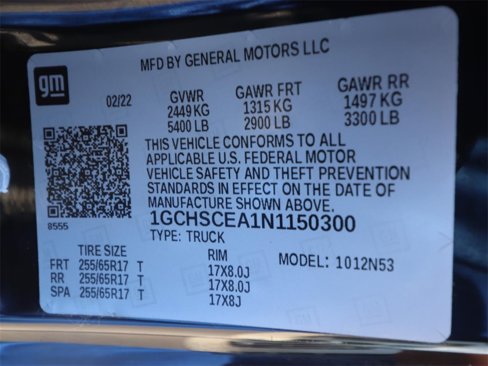Used 2022 Chevrolet Colorado LT w/ Fleet Safety Package image 20