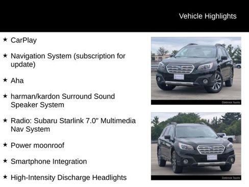 Used 2017 Subaru Outback 2.5i Limited image 14