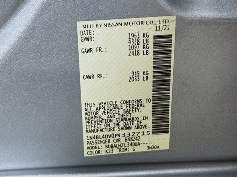 Used 2023 Nissan Altima 2.5 SV image 28