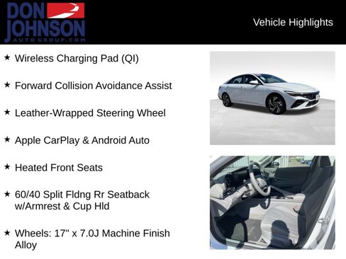 Used 2024 Hyundai Elantra SEL w/ Convenience Package image 13