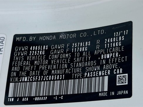 Used 2018 Honda Clarity Touring image 31