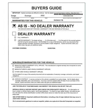 Used 2022 Dodge Durango SXT image 29