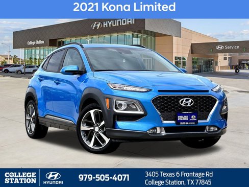 Used 2021 Hyundai Kona Limited w/ Cargo Package image 1