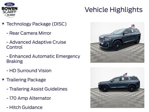 Used 2020 GMC Acadia Denali w/ Trailering Package image 14