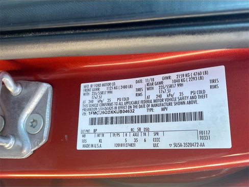 Used 2019 Ford Escape SE image 30