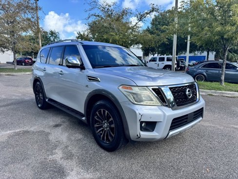 Used 2017 Nissan Armada Platinum w/ Captain Seat Package image 1