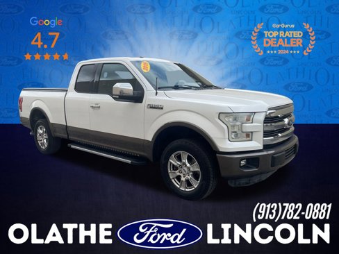 Used 2015 Ford F150 Lariat w/ Equipment Group 502A Luxury image 7