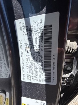 Used 2019 Honda Accord Sport image 13
