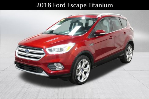 Used 2018 Ford Escape Titanium w/ Ford Safe & Smart Package image 2