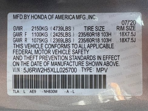 Used 2020 Honda CR-V EX image 24