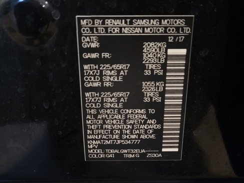 Used 2018 Nissan Rogue SV image 33