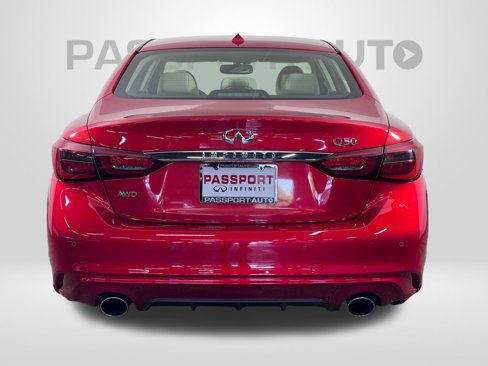 Certified 2022 INFINITI Q50 Luxe w/ Cargo Package image 9