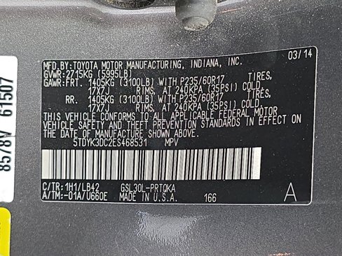 Used 2014 Toyota Sienna XLE image 35