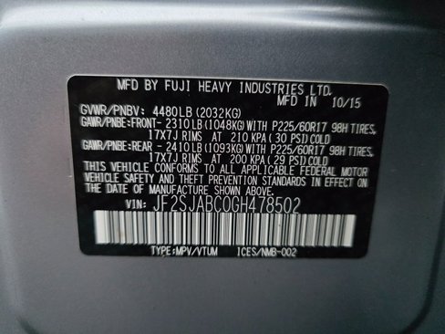 Used 2016 Subaru Forester 2.5i w/ Alloy Wheel Package image 25