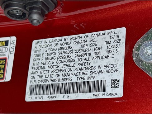 Used 2017 Honda CR-V EX-L image 33