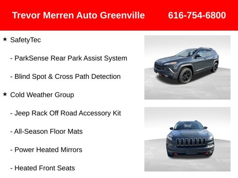 Used 2016 Jeep Cherokee Trailhawk w/ Leather Interior Group image 25
