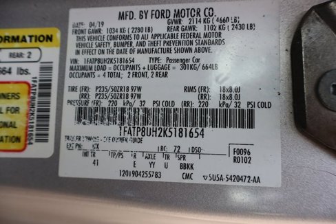 Used 2019 Ford Mustang Premium image 44