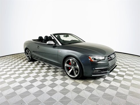 Used 2017 Audi S5 3.0T Cabriolet w/ Technology Package image 1