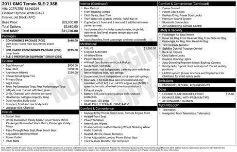 Used 2011 GMC Terrain SLE w/ Convenience Package image 6