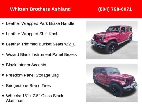 Used 2022 Jeep Wrangler Unlimited Sahara image 8