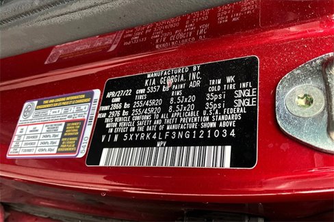 Used 2022 Kia Sorento SX image 19