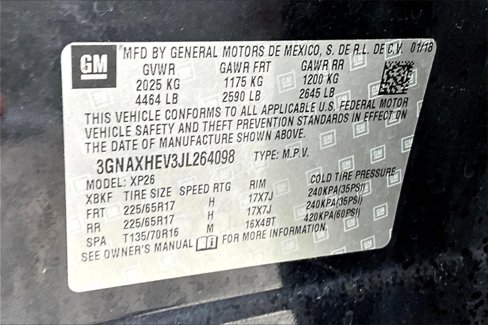 Certified 2018 Chevrolet Equinox LS image 19
