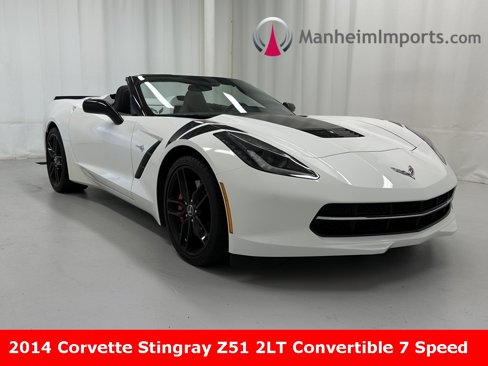 Used 2014 Chevrolet Corvette Stingray Convertible w/ 2LT Preferred Equipment Group image 1
