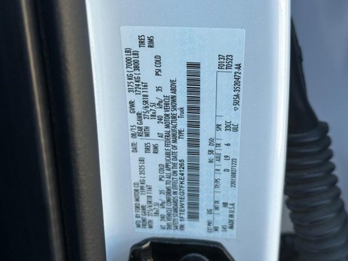 Used 2015 Ford F150 Lariat w/ Equipment Group 502A Luxury image 23