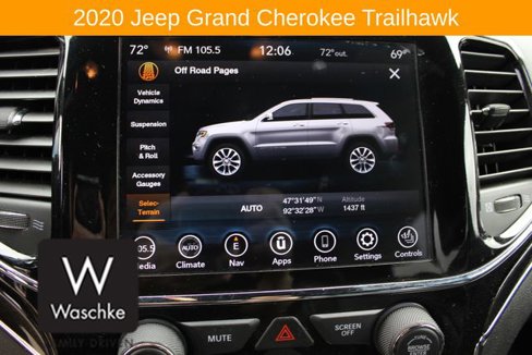 Used 2020 Jeep Grand Cherokee Trailhawk w/ Trailhawk Luxury Group image 48